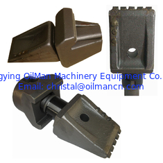 Betek Flat Cutter Rock Auger Dent Holder para perfuração de fundações