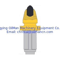 SM06 22mm Trenching Bullet Dent Carbide Tipped Conical Shank Pick