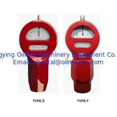 Tipo D Modelo 7 Medidor de pressão da bomba de lama 2"LPT Fig.1502 Conexão masculina 0-6000 psi