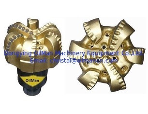 12 1/4 " (311.1 mm) M1663 Corpo de aço PDC Forro Bit para perfuração em rocha dura