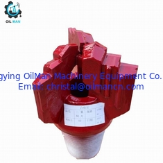 6 a 12 polegadas 3 asas passo de água poço de perfuração Drag Bit com carbono de tungstênio API 3 1/2 "Reg Pin Thread