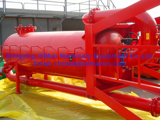 Os sólidos de furo controlam o equipamento, separador do filtro do gás de 200-340 m3/h