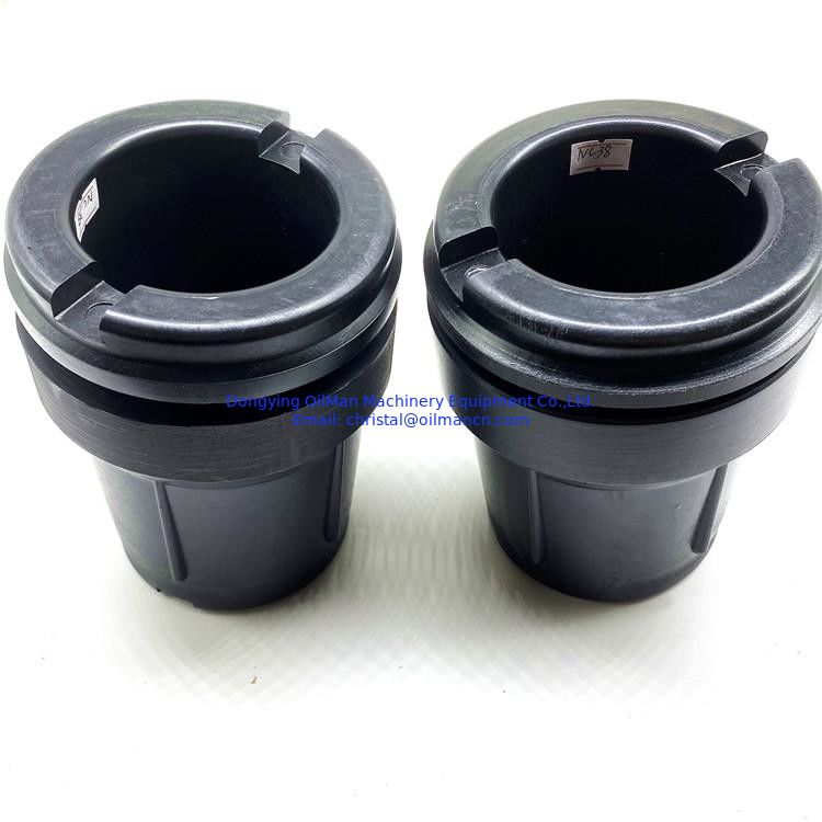 3-1/2" material plástico de aço do HDPE dos protetores da linha da tubulação de broca para o campo petrolífero
