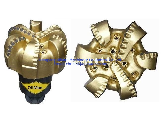 12 1/4 " (311.1 mm) M1663 Corpo de aço PDC Forro Bit para perfuração em rocha dura